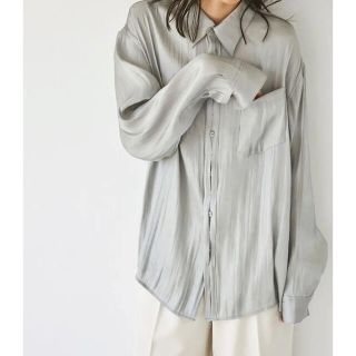 トゥデイフル(TODAYFUL)の最終お値下げ　todayful Crepesatin Over Shirts(シャツ/ブラウス(長袖/七分))