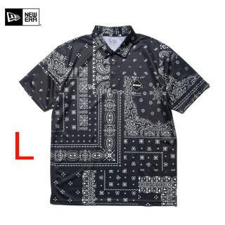 エフシーアールビー(F.C.R.B.)のFCRB NEW ERA BANDANA POLO SHIRT Lサイズ(ポロシャツ)