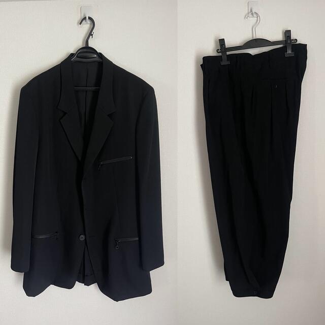 【未使用】20-21SS ヨウジオム ファスナーセットアップ yohji Y-3