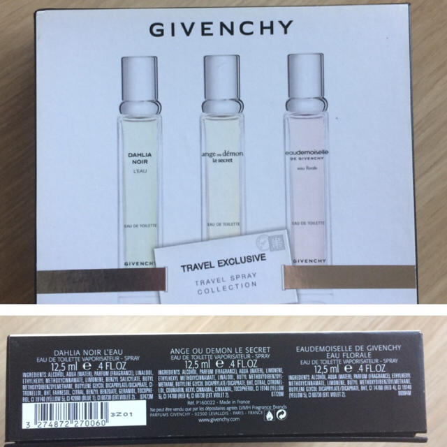 GIVENCHY(ジバンシィ)の【Ⓜ︎🅰Ⓜ︎様専用】【ジバンシイ】トラベル香水セット コスメ/美容の香水(香水(女性用))の商品写真