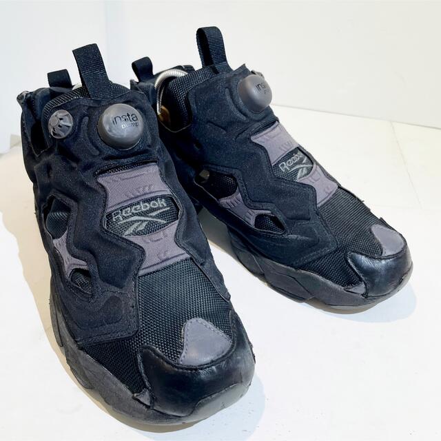 Reebok(リーボック)のリーボック★PUMP FURY/ポンプフューリー★ブラック(黒×グレー★25.0 レディースの靴/シューズ(スニーカー)の商品写真