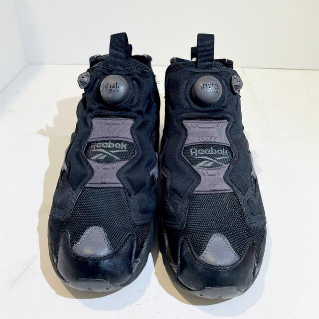 Reebok(リーボック)のリーボック★PUMP FURY/ポンプフューリー★ブラック(黒×グレー★25.0 レディースの靴/シューズ(スニーカー)の商品写真