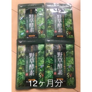 野草酵素 12ヵ月分 サプリ シードコムス 野菜酵素 やさい酵素 1年分(ダイエット食品)