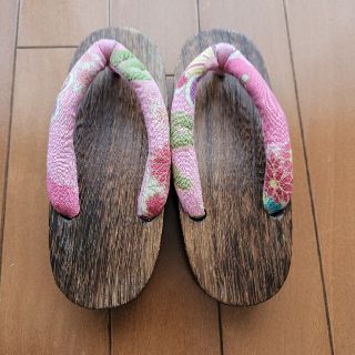 【浴衣用 下駄】女の子用 18cm(下駄/草履)