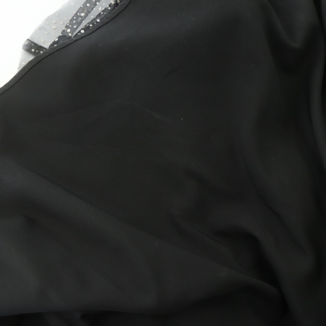 ESTNATION(エストネーション)のエストネーション マルチドットチュールスカート フレアスカート ロング マキシ丈 レディースのスカート(ロングスカート)の商品写真