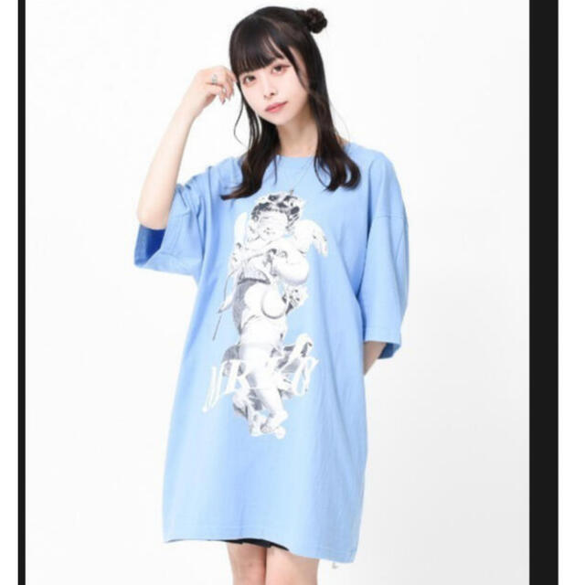 TRAVAS TOKYO/Blindfold BIG Tee天使プリントTシャツ 3