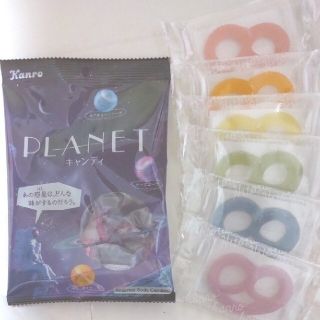 Kanro　PLANETキャンディ　グミッツェル 6個　ヒトツブカンロ　グミ(菓子/デザート)