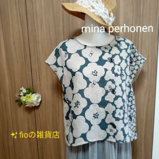 ミナペルホネン(mina perhonen)の【mina perhonen】夏本番 ハンドメイド プルオーバー(シャツ/ブラウス(半袖/袖なし))