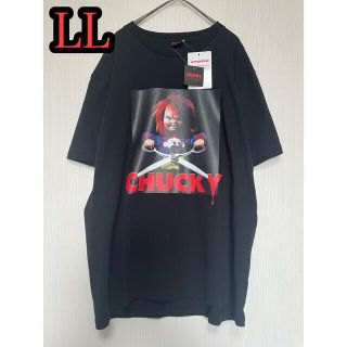 チャッキー　Ｔシャツ　ＬＬサイズ　チャイルドプレイ　半袖(Tシャツ/カットソー(半袖/袖なし))