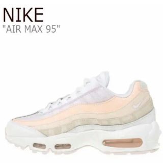 ナイキ(NIKE)のNIKE AIR MAX95 WHITE PINK 23センチ(スニーカー)