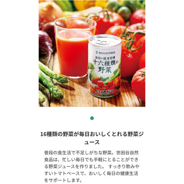 新品未開封】世田谷自然食品 十六種類の野菜 2ケース(60本) | www