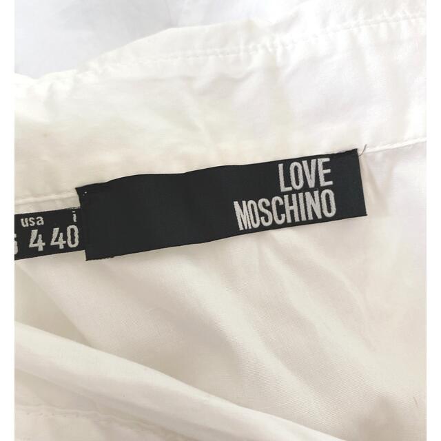 MOSCHINO(モスキーノ)の即購入可！！ 正規品 LOVE MOSCHINO ラブモスキーノ シャツ★ レディースのトップス(Tシャツ(長袖/七分))の商品写真