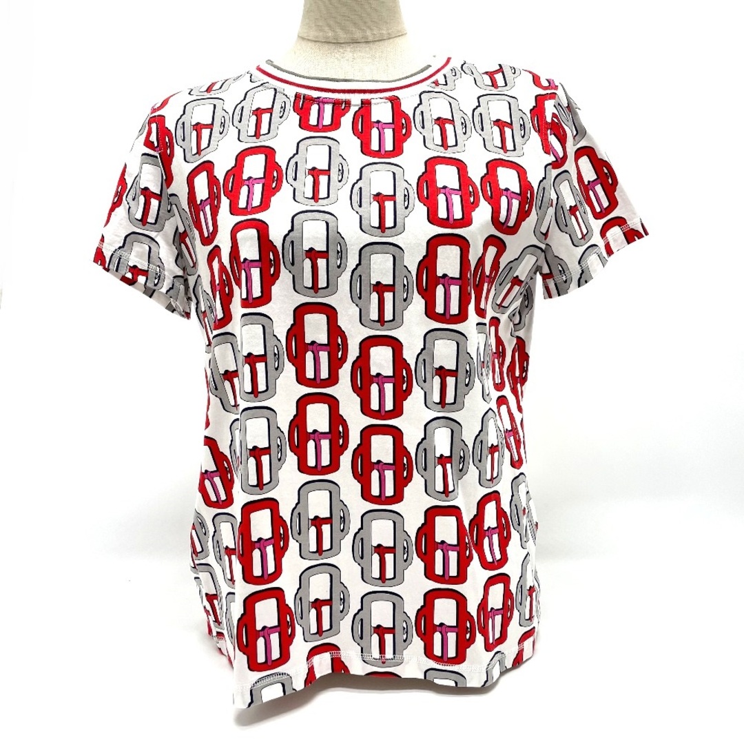 エルメス HERMES バックル柄 トップス カットソー 半袖Tシャツ