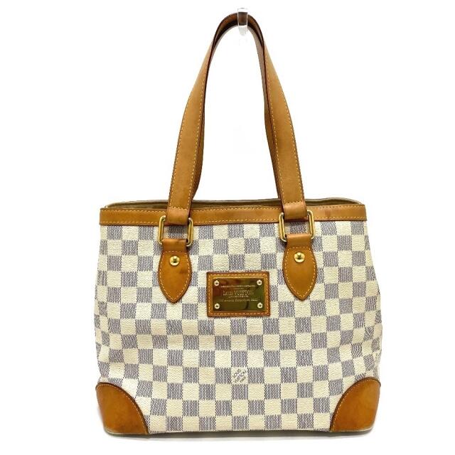 LOUIS VUITTON - ルイヴィトン LOUIS VUITTON ハムステッドPM N51207 ダミエアズール 肩掛け トートバッグ ダミエアズールキャンバス ホワイト