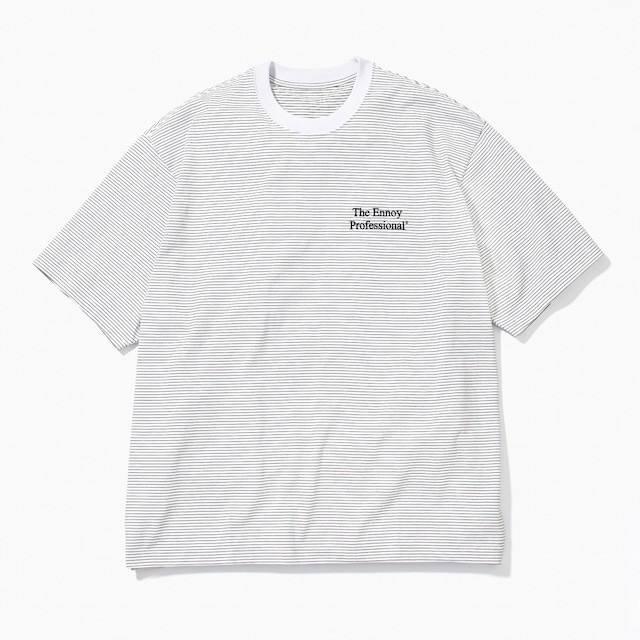 専用ennoy S/S Border T-Shirt WHITE × BLACK