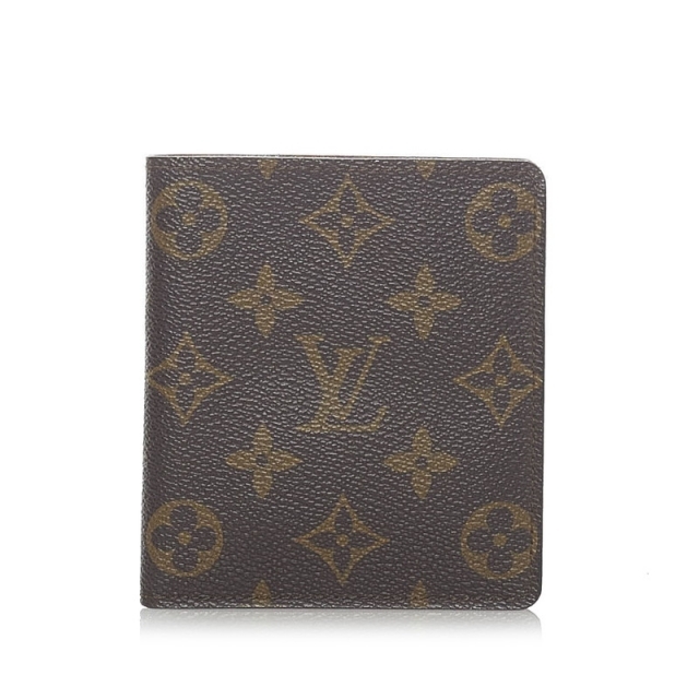 ルイ ヴィトン モノグラム ポルトビエ 10 カルトクレディ 二つ折り財布 M60883 PVC レディース LOUIS VUITTON 【1-0063735】