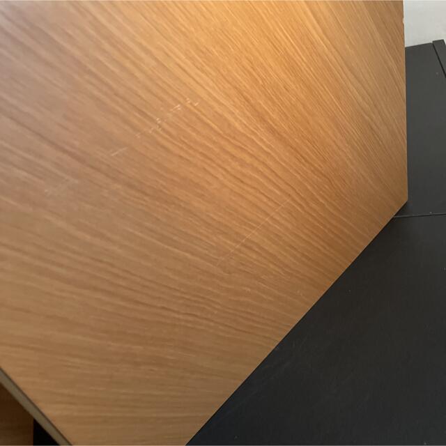 無印良品 重なるテーブルベンチ 成型合板 オーク材 廃盤 入手困難