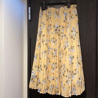 トランテアンソンドゥモード(31 Sons de mode)の花柄プリーツスカート(ロングスカート)