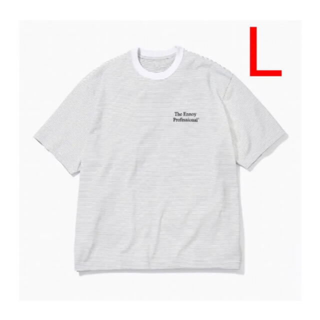 S/S Border T-Shirt エンノイ ennoy