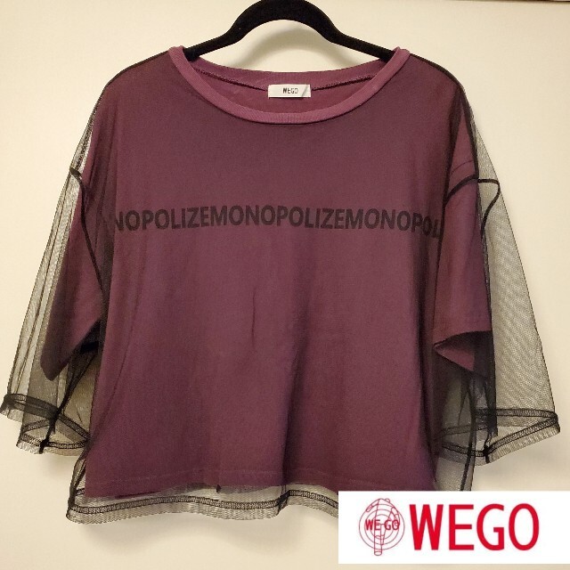 WEGO(ウィゴー)のWEGO メッシュTシャツ レディースのトップス(シャツ/ブラウス(半袖/袖なし))の商品写真