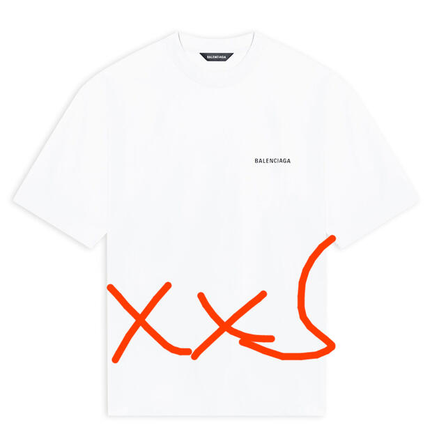 Balenciaga LOGO ミディアムフィット Tシャツ