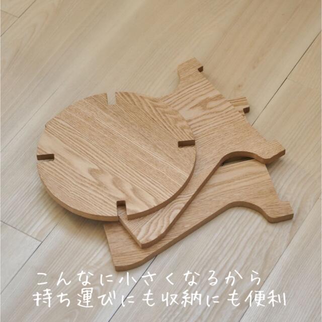 大人気☆木製スツール　ジャグスタンド　ランタン台　キャンプ用品 STOOL インテリア/住まい/日用品の椅子/チェア(スツール)の商品写真