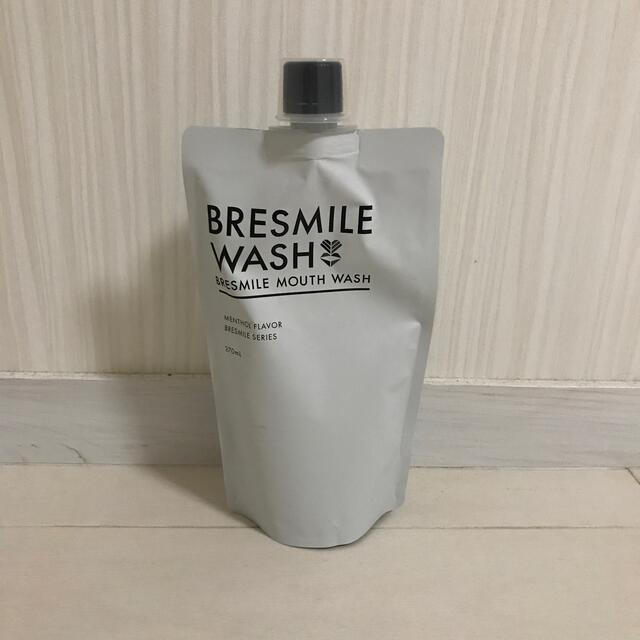 新品　BRESMILE WASH ブレスマイル マウス　ウォッシュ　クリア コスメ/美容のオーラルケア(マウスウォッシュ/スプレー)の商品写真