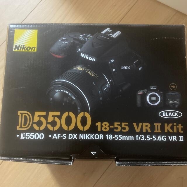 Nikon - Nikon D5500 18-55 VR2 レンズキット BLACKの通販 by ゆうき's ...