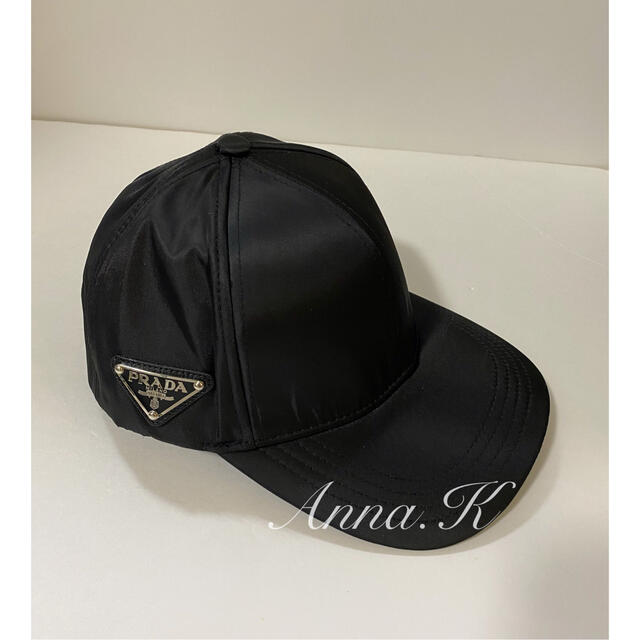 50%OFF! プラダ prada キャップ 帽子 メンズ ブラック 黒