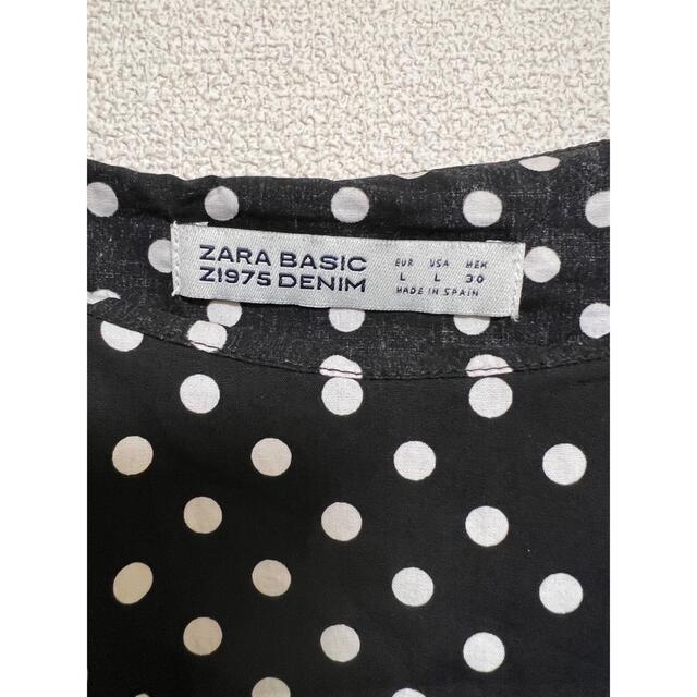 ZARA(ザラ)のZARA タグなし試着のみ オフショルダー L レディースのトップス(シャツ/ブラウス(半袖/袖なし))の商品写真
