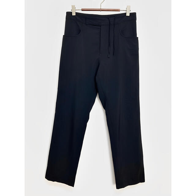 Yohji Yamamoto NOIR シワギャバ スリムパンツ 黒 1 | gellonautos.cl