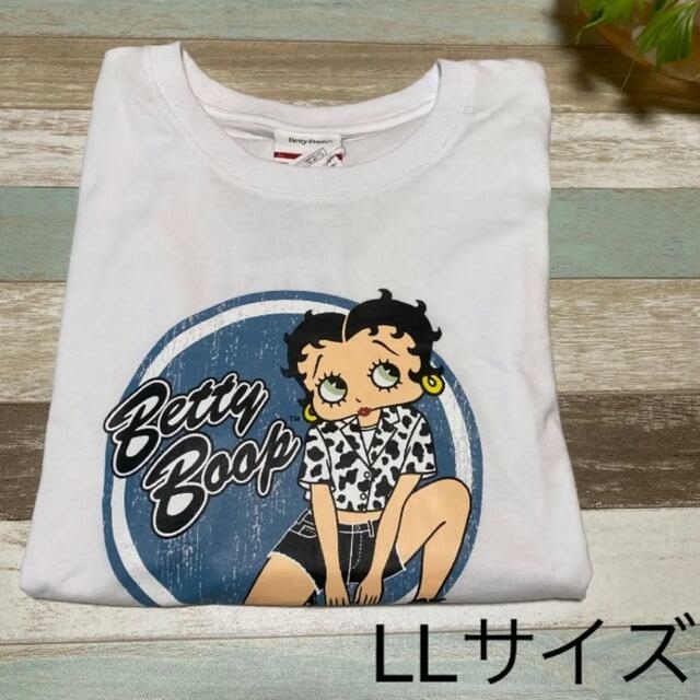 Betty Boop  Tシャツ  LLサイズ レディースのトップス(Tシャツ(半袖/袖なし))の商品写真