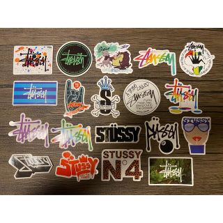 ステューシー(STUSSY)のステッカー19枚(しおり/ステッカー)