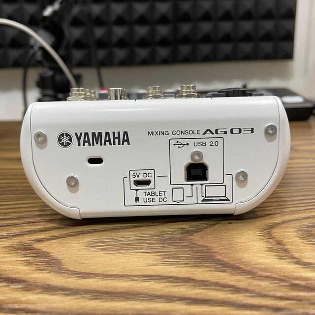 YAMAHA AG03（201910製造）USB-Cケーブル 2