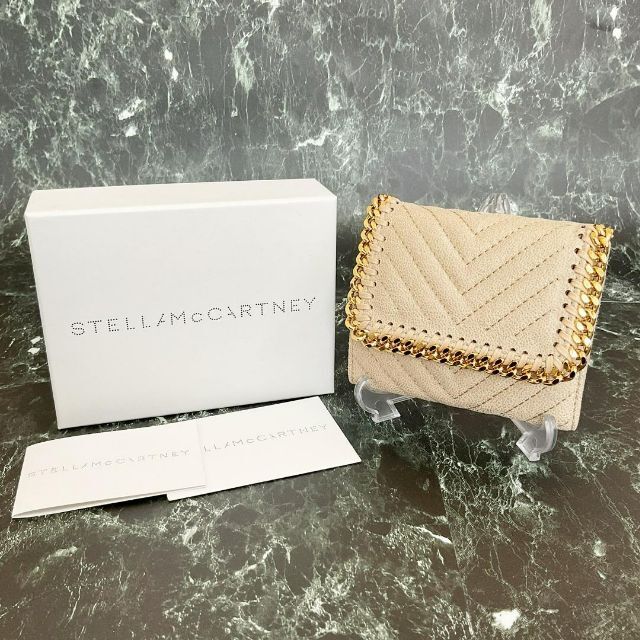 Stella McCartney ファラベラ スモール フラップ 折りたたみ財布 売れ
