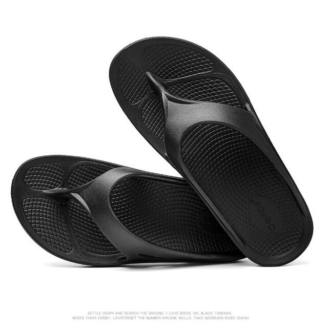 OOFOS ウーフォス OOriginal リカバリーサンダル ブラック 27㎝ 会員限定セール oofos リカバリーサンダル 黒 27 ウーフォス ソロイスト サンダル