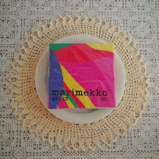 マリメッコ(marimekko)の【廃盤】レトロ marimekko ペーパーナプキン(テーブル用品)