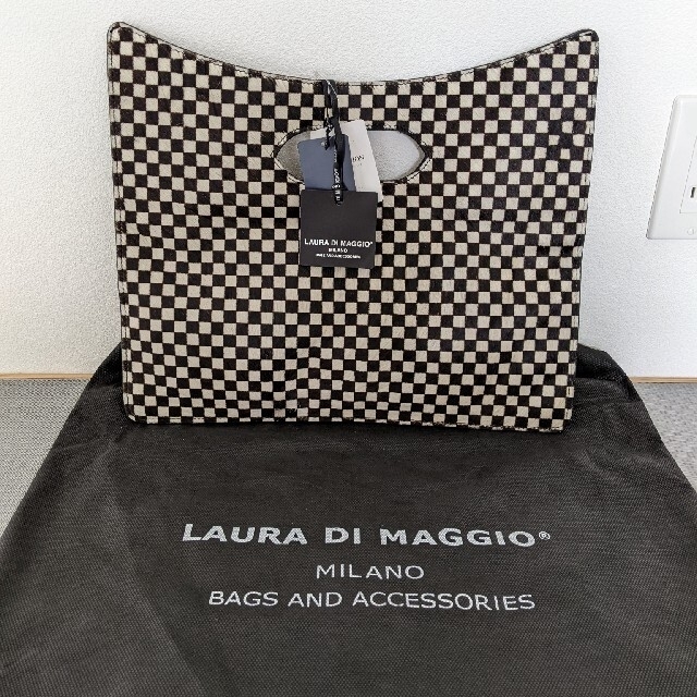 新品 LAURA DI MAGGIO イタリア製 バッグ 2wayバッグ 未使用 レディースのバッグ(ハンドバッグ)の商品写真