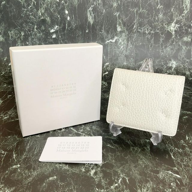 オープニング 大放出セール メゾンマルジェラ 二つ折り ミニ財布 wallet popper Leather 折り財布 オープニング 大放出セール メゾンマルジェラ 二つ折り ミニ財布 wallet popper Leather 折り財布