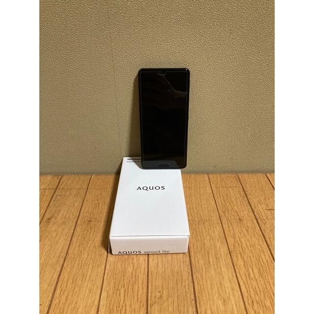 SHARP シャープ AQUOS sense4 lite 64GB ブラック Z