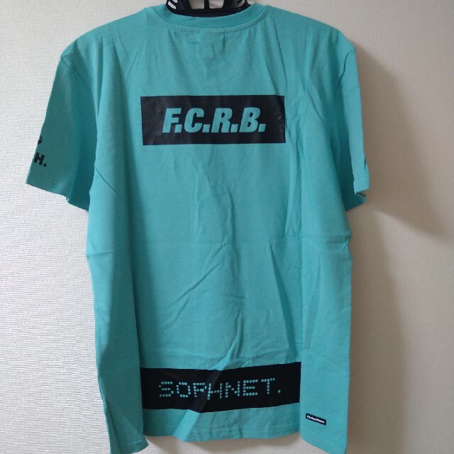 F.C.R.B.(エフシーアールビー)のFCRB MEYBA コラボTシャツ TIFFANYブルー Mサイズ メンズのトップス(Tシャツ/カットソー(半袖/袖なし))の商品写真
