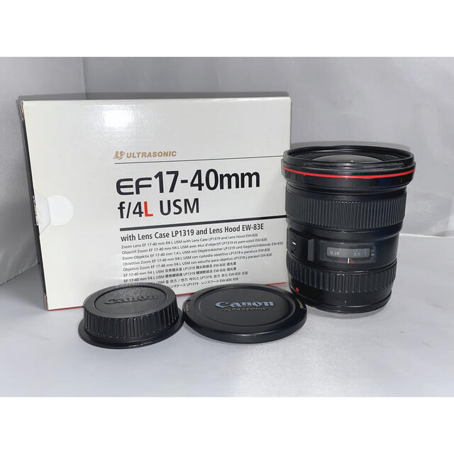 レンズ　キャノン　EF17-40mm F4L USM