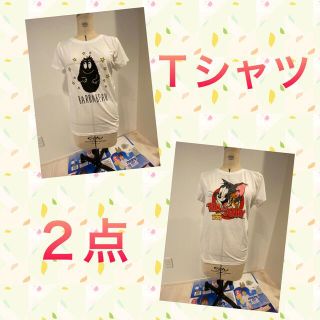 シマムラ(しまむら)のTシャツ２点(Tシャツ(半袖/袖なし))