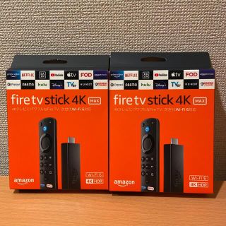 ☆新品未開封未使用★ fire tv stick 4K MAX 2個セット(その他)