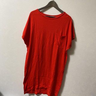 ザラ(ZARA)のZARA オーバーサイズ/ロング　Tシャツ(Tシャツ(半袖/袖なし))