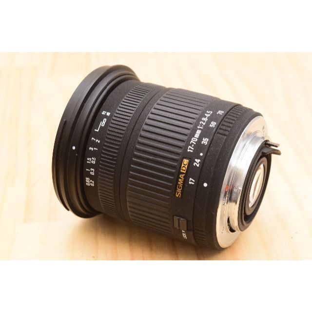 SIGMA(シグマ)のE26 シグマ 17-70mm F2.8-4.5 ペンタックス用 /4080B スマホ/家電/カメラのカメラ(レンズ(ズーム))の商品写真