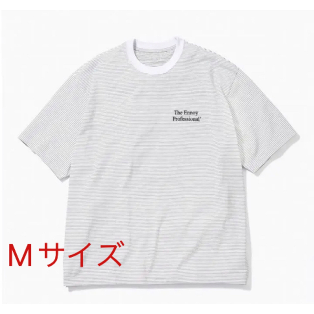 ennoy S/S Border T-Shirt Black M エンノイ