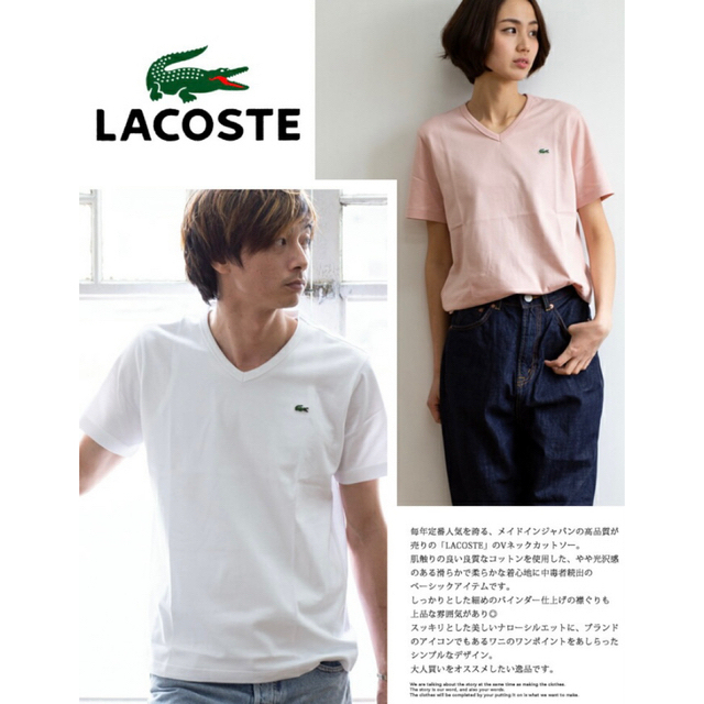 LACOSTE(ラコステ)のLACOSTE 半袖 Tシャツ レディースのトップス(Tシャツ(半袖/袖なし))の商品写真