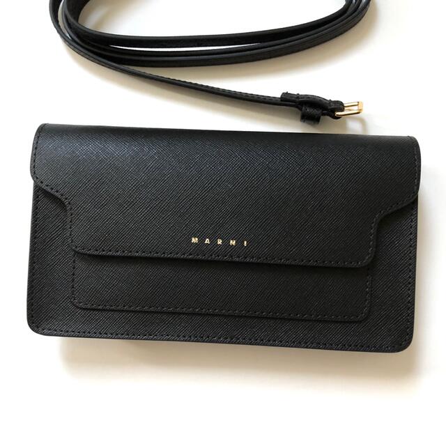 Marni(マルニ)の新品 MARNI マルニ ショルダーバッグ 長財布 財布 ショルダーウォレット レディースのファッション小物(財布)の商品写真