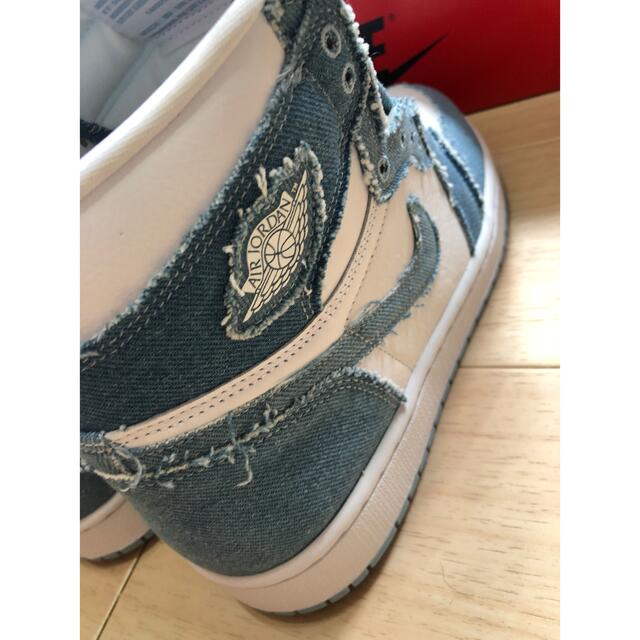 新品★本物★Nike★ナイキ★ウィメンズ エアジョーダン1 ハイ OG デニム